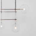 Soap DT6 | 6-Light Glass Modern Brass Chandelier - Schwung