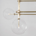 Soap DT6 | 6-Light Glass Modern Brass Chandelier - Schwung