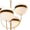 Spiridon Modern Brass Chandelier