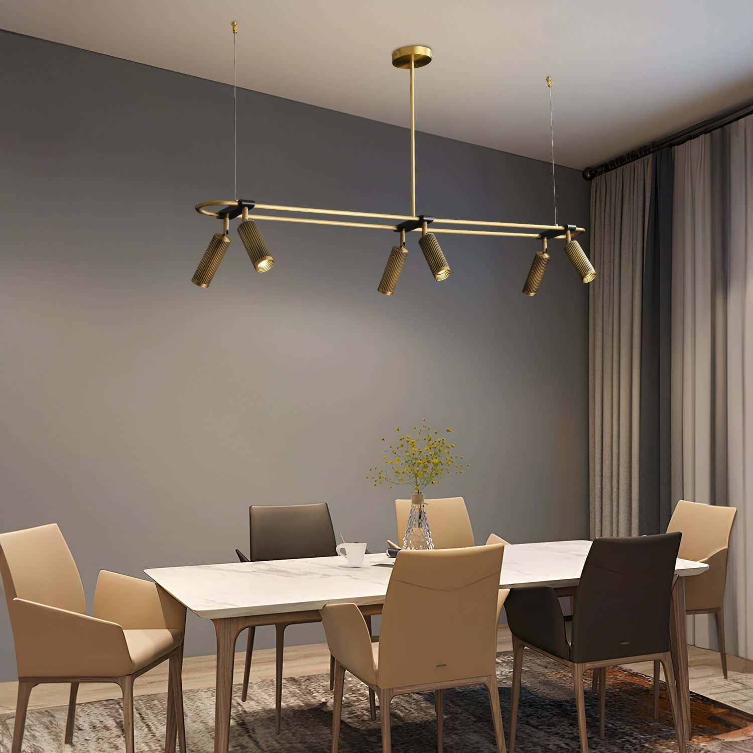 Spot Linear Suspension Pendant Light