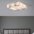 Square Alabaster Ceiling Lamps