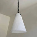 Alabaster Modern 3-Cups Chandelier