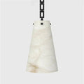 Alabaster Modern 5-Cup Chandelier