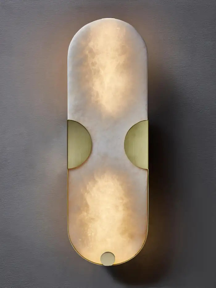 Pair of Alabaster Sconces