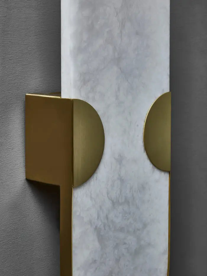 Pair of Alabaster Sconces