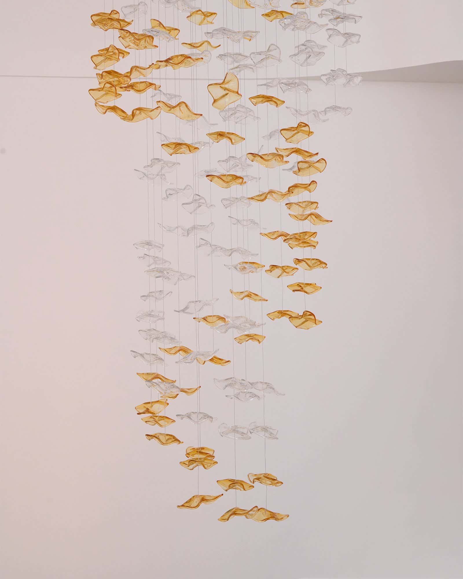 Tidal Art Glass Pendants (Without canopy)