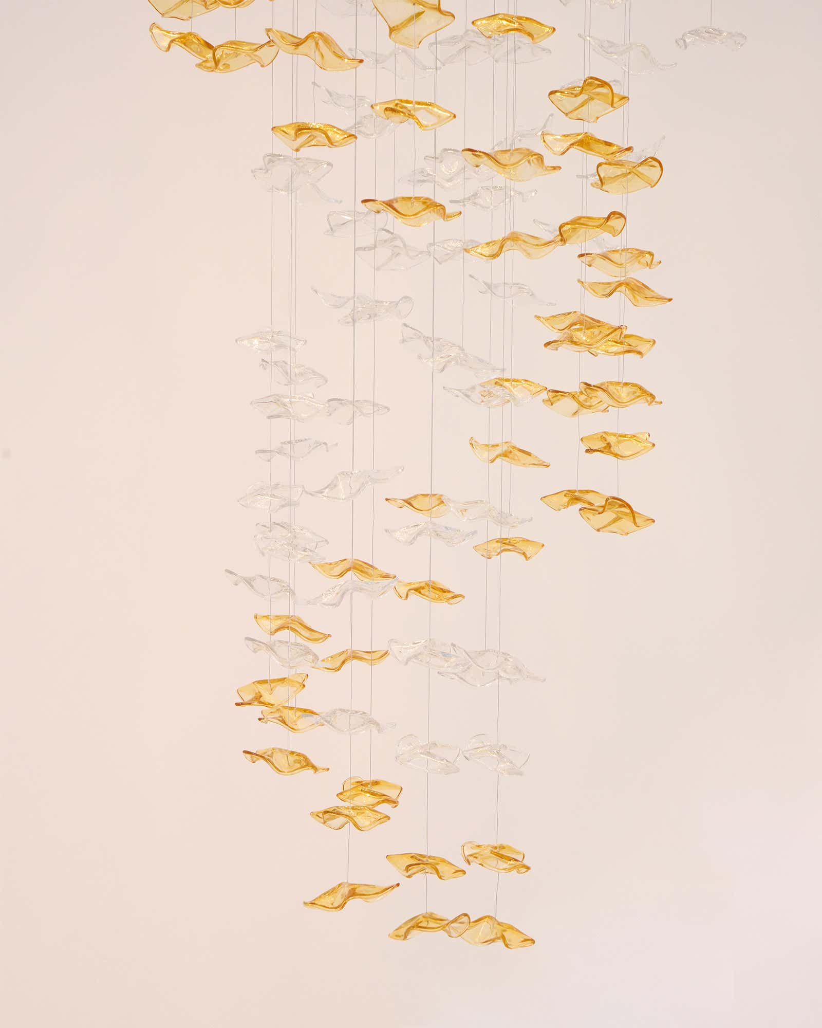 Tidal Art Glass Pendants (Without canopy)