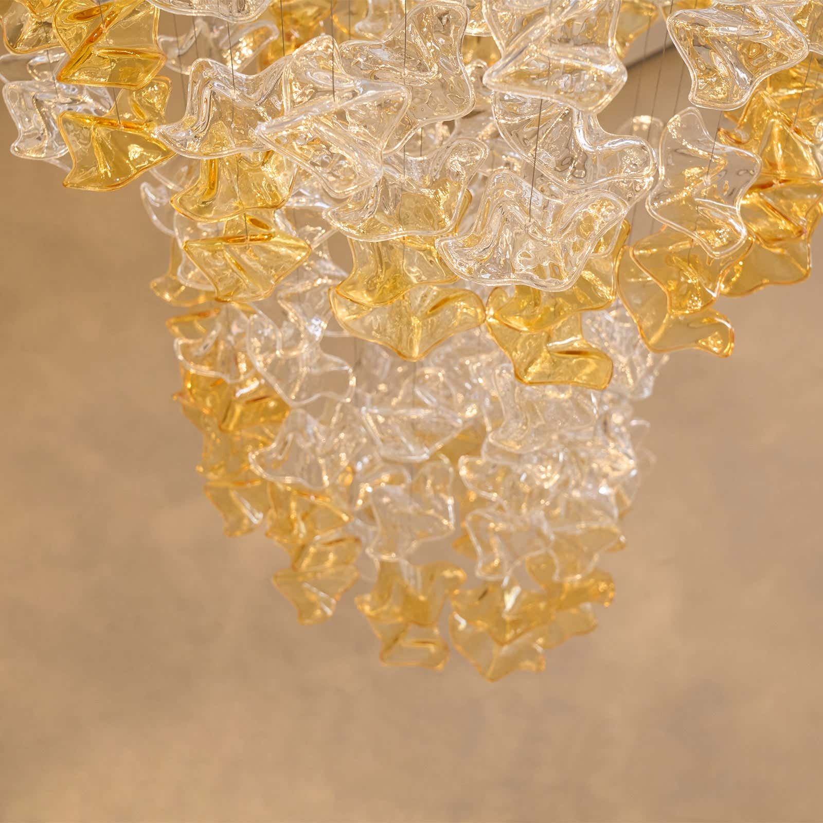 Tidal Art Glass Pendants (Without canopy)
