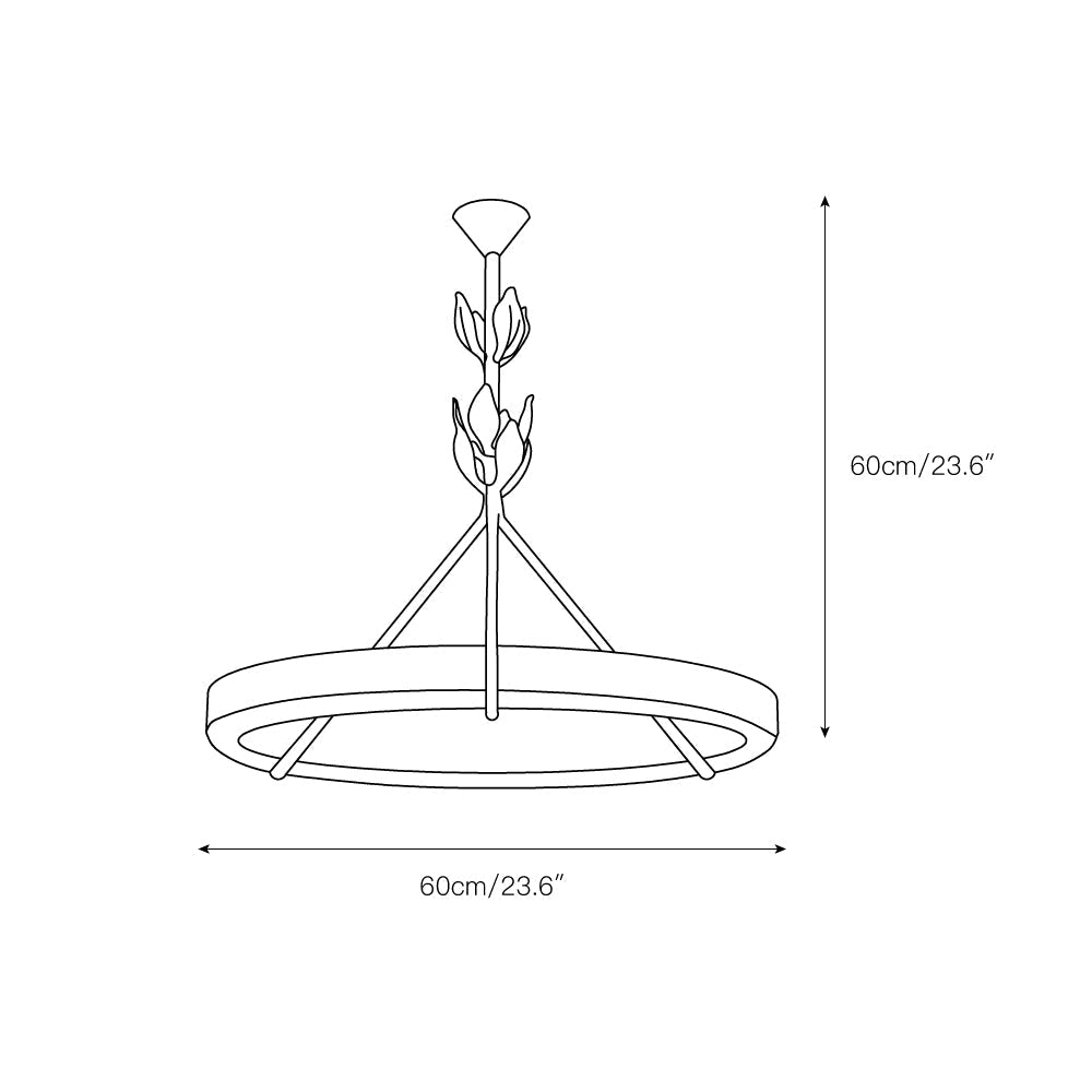 Tinsley Plaster Chandelier