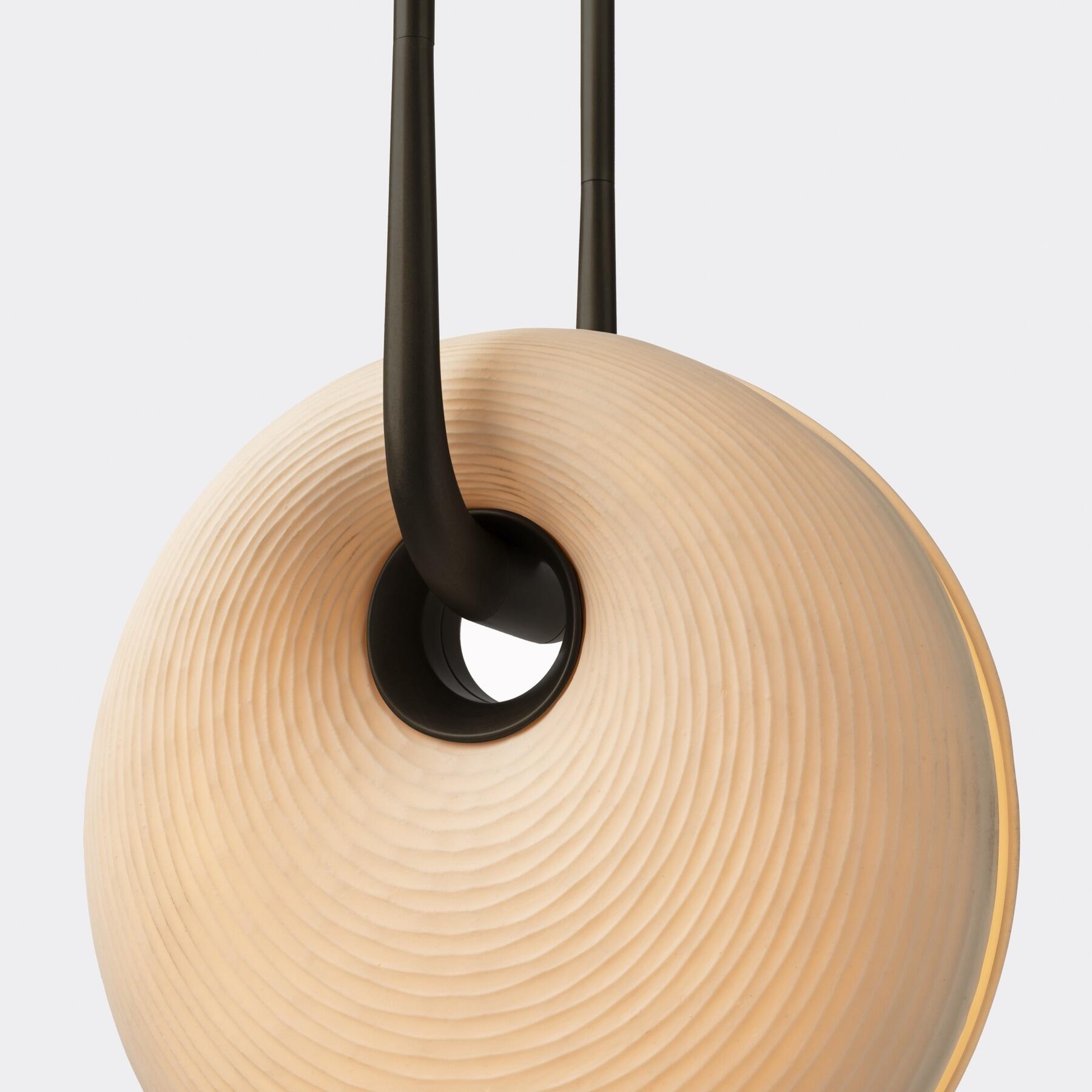 Porcelain Torus Pendant -3 sizes