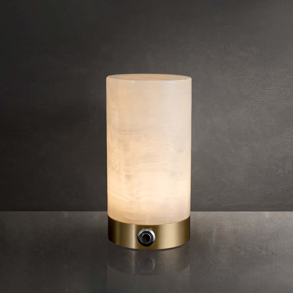 Totem Alabaster Table Lamp