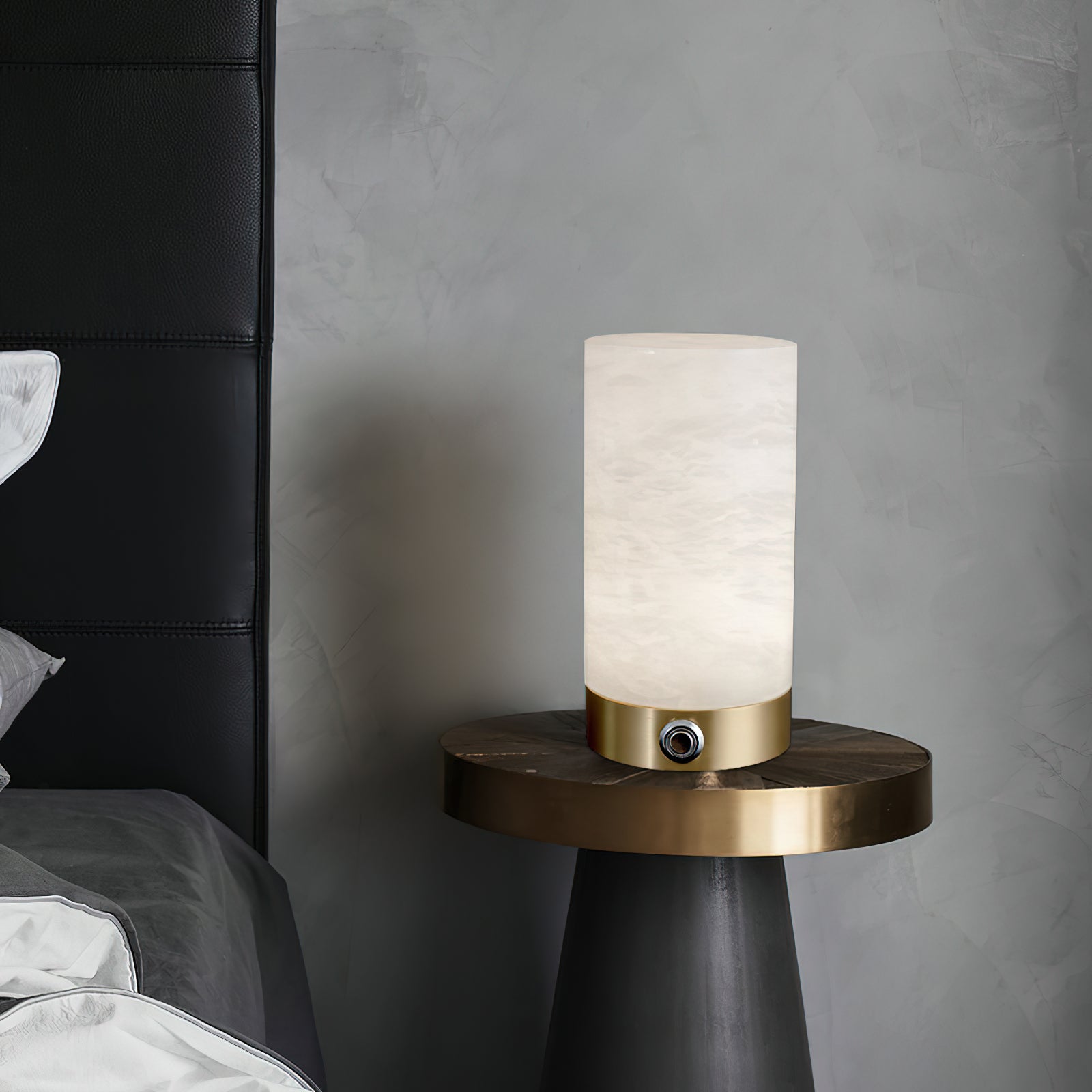 Totem Alabaster Table Lamp