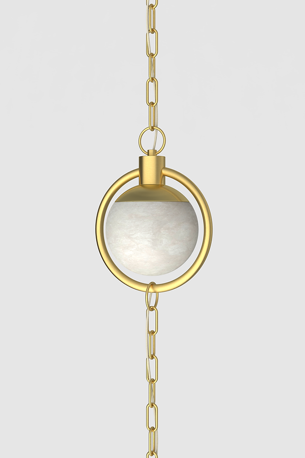 Trenato Alabaster Chandelier