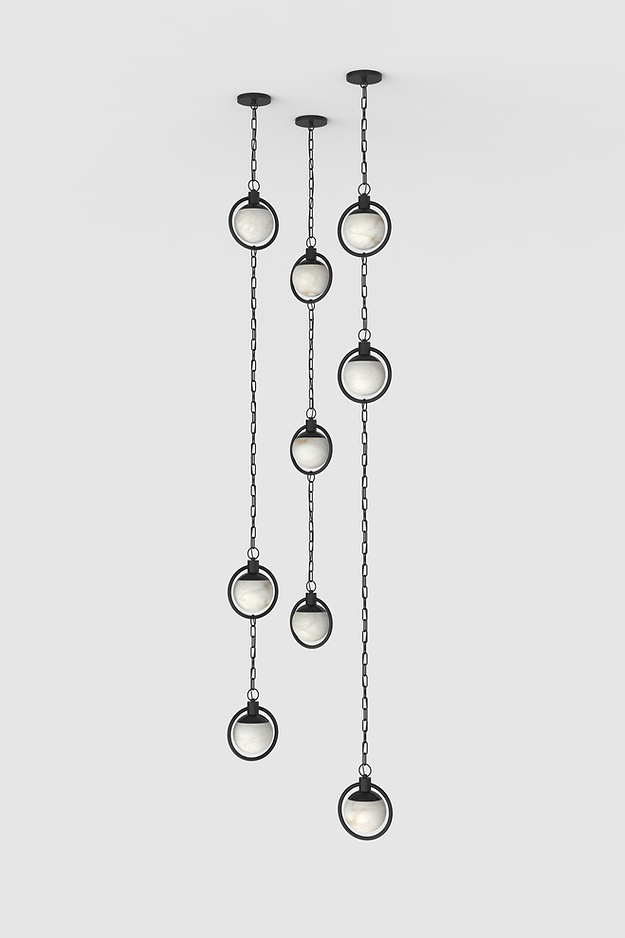 Trenato Alabaster Chandelier