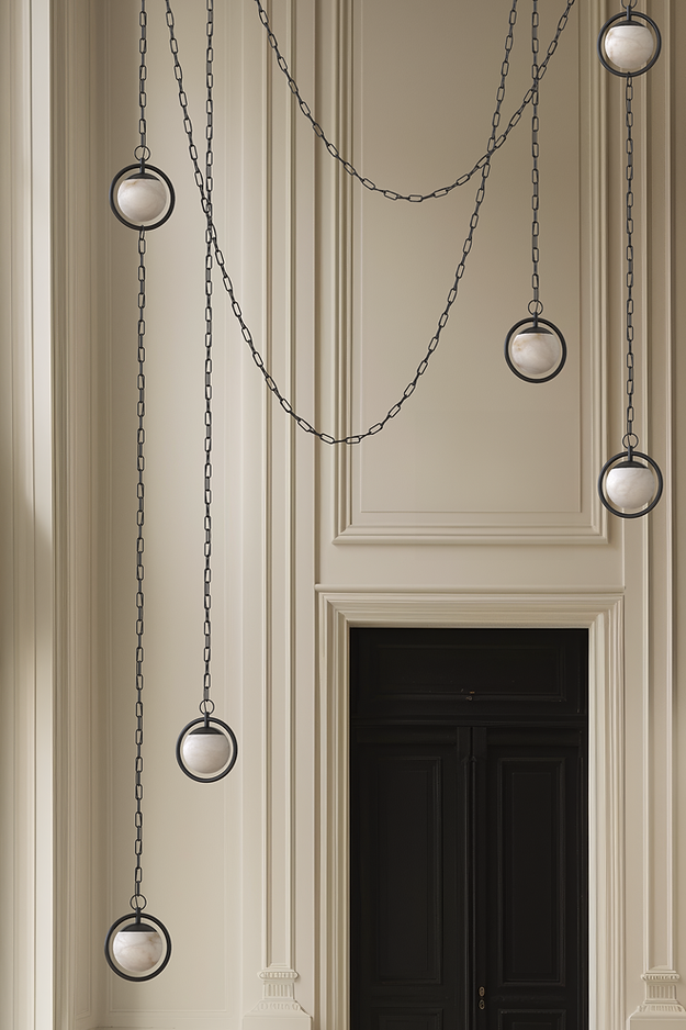 Trenato Alabaster Chandelier 4