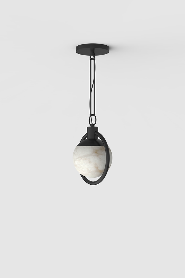 Trenato Alabaster Flush Mount