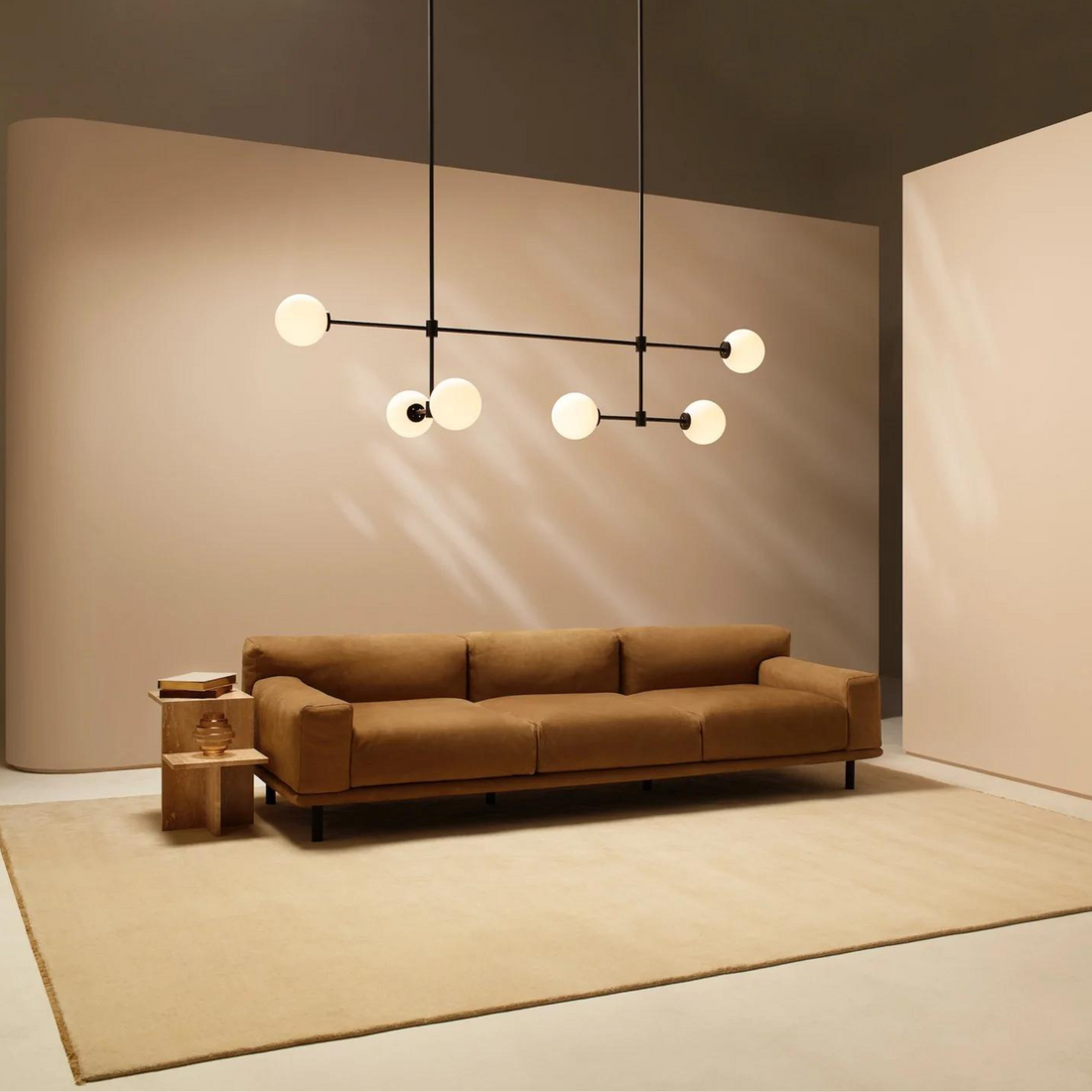 Trevi Multi Arm 6/10 (Satin Brass & Bronze)