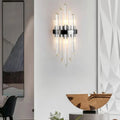 Triangular Crystal Rod Wall Lamp