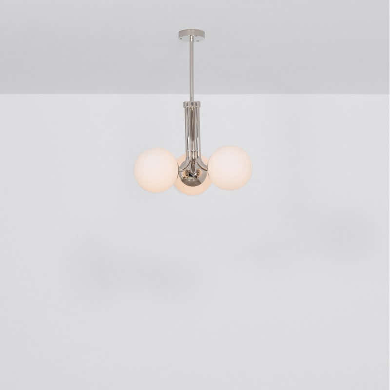 Soren 3-Light Modern Brass Chandelier