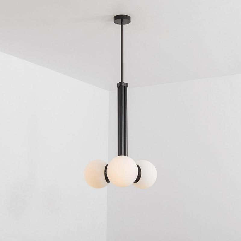 Soren 3-Light Modern Brass Chandelier