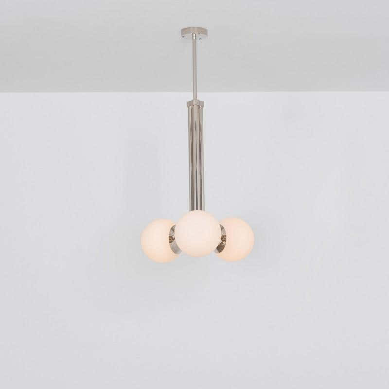 Soren 3-Light Modern Brass Chandelier