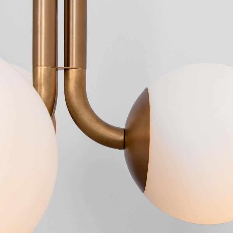 Soren 3-Light Modern Brass Chandelier