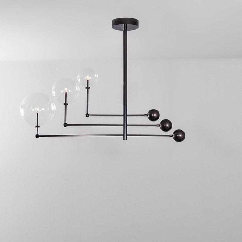 Soap 3-Light Modern Brass Chandelier - Schwung