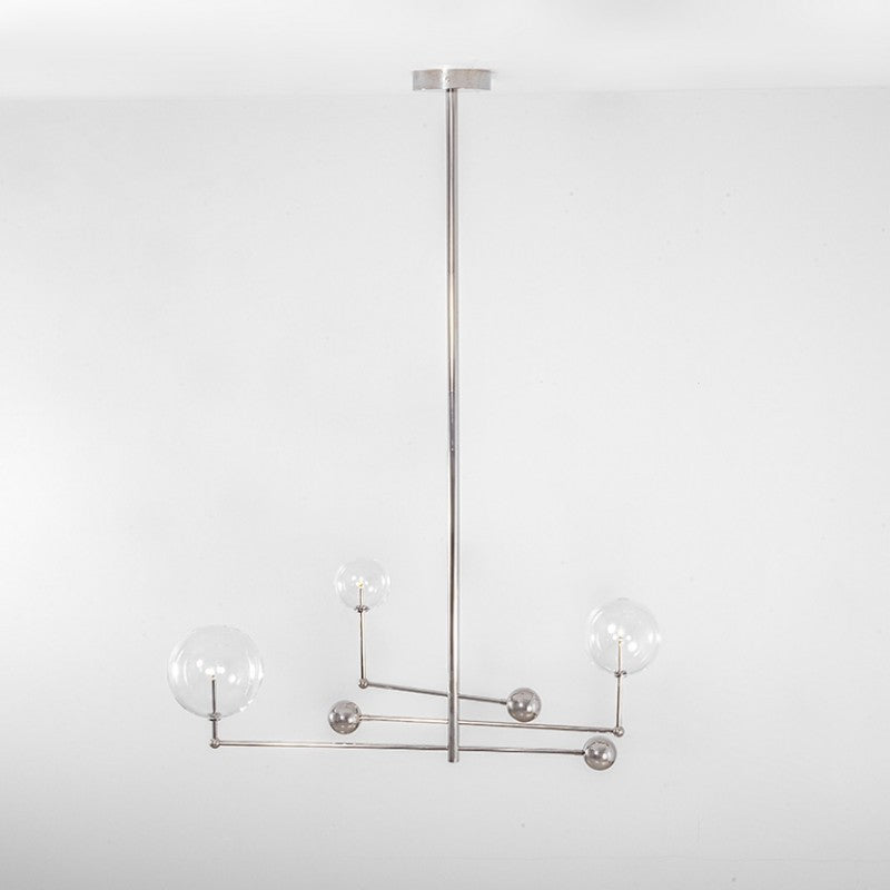 Soap 3-Light Modern Brass Chandelier - Schwung