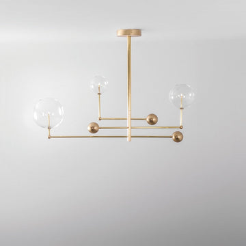 Soap 3-Light Modern Brass Chandelier - Schwung