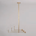 Soap 3-Light Modern Brass Chandelier - Schwung