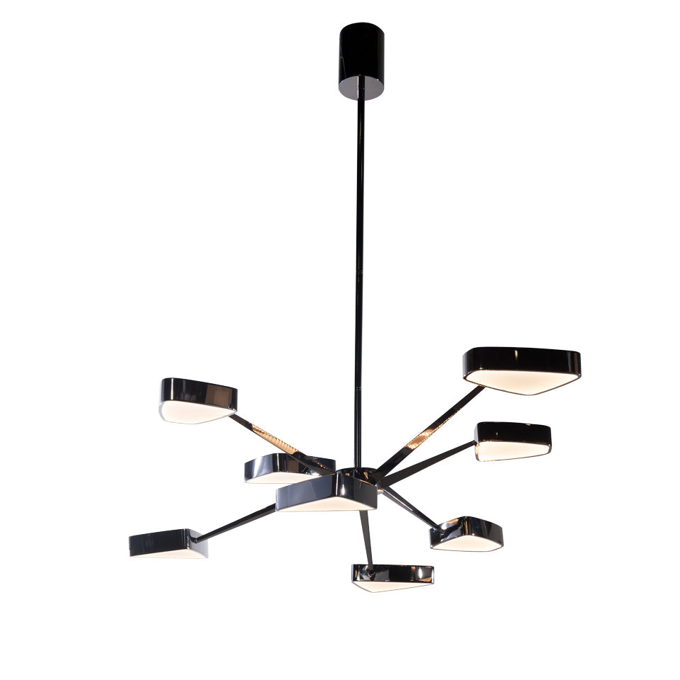 Ursa Black Pearl Contemporary Retro Chandelier