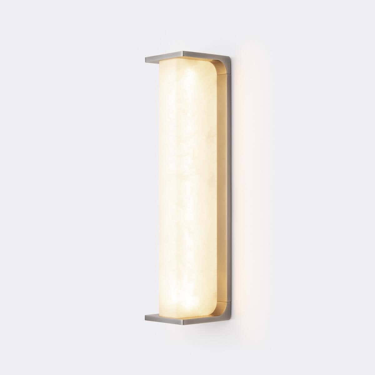 Bin Alabaster Sconce