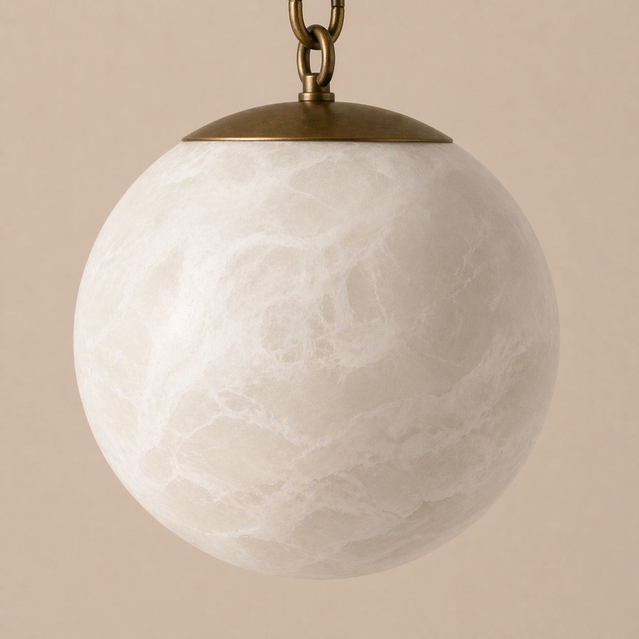 Valen Alabaster Pendant 8" 10"