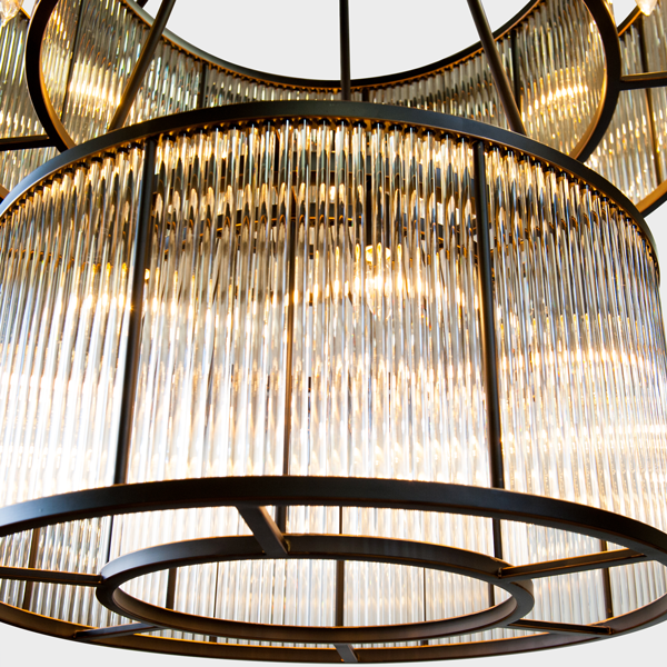 Valen Oversized Glass Chandelier