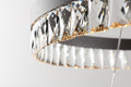 Avia Round Crystal Chandelier