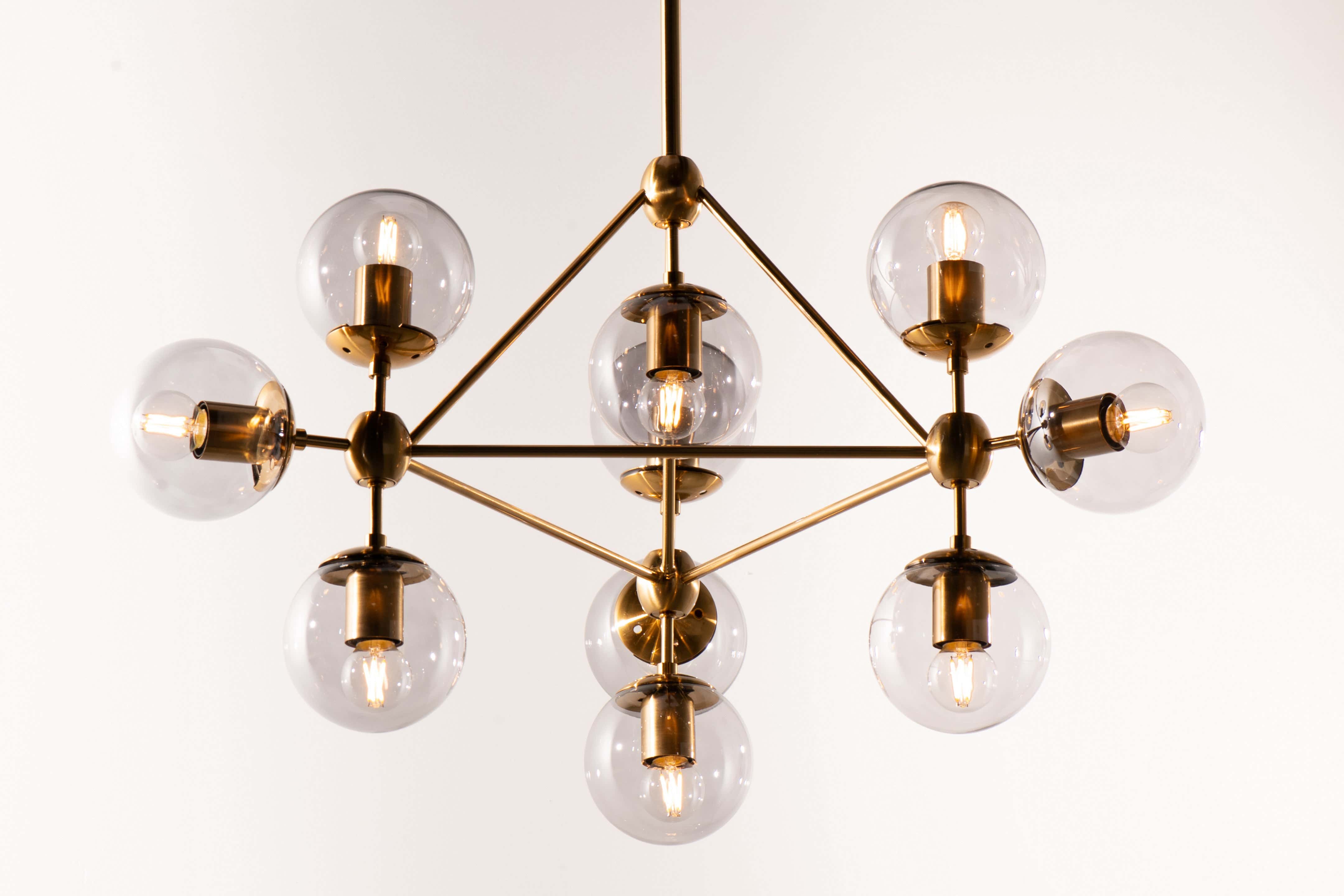 Bordeaux Mobile Glass Globe Chandelier