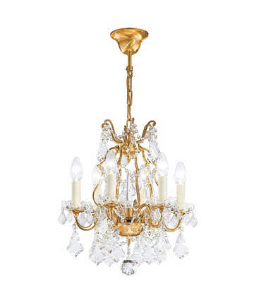 Victorian Cottage Crystal Chandelier