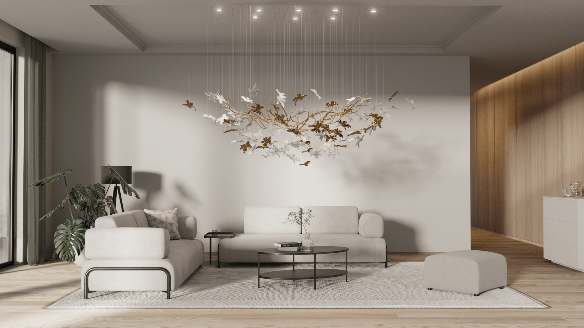 Vine Chandelier