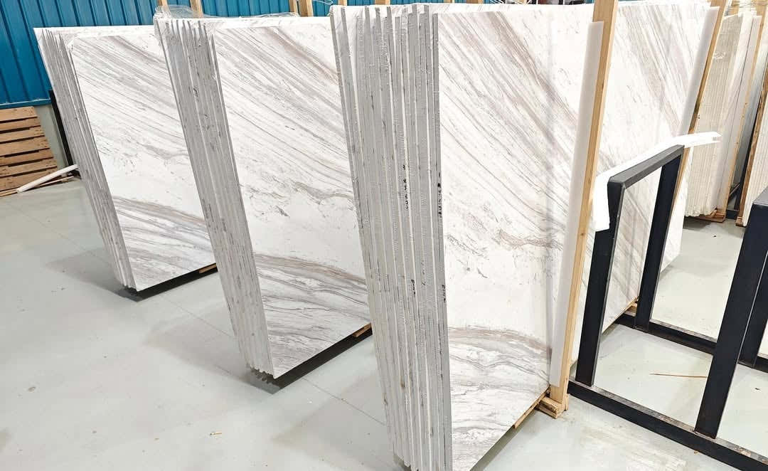 Volakas White Marble Slab
