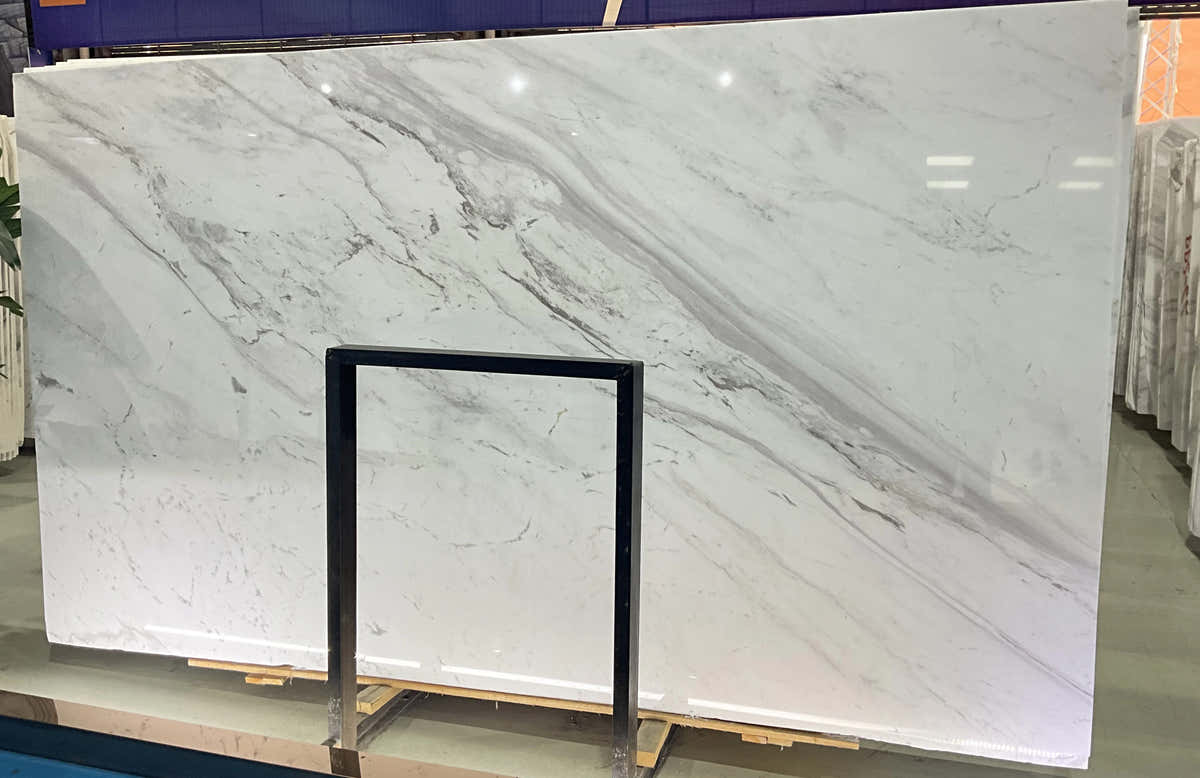 Volakas White Marble Slab