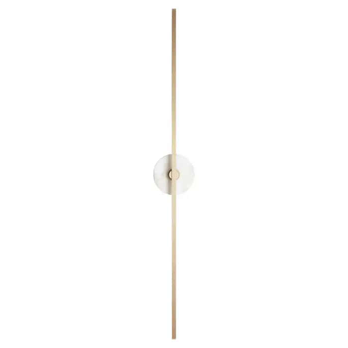Long Wall Sconce With Alabaster