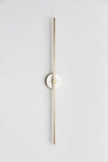 Long Wall Sconce With Alabaster