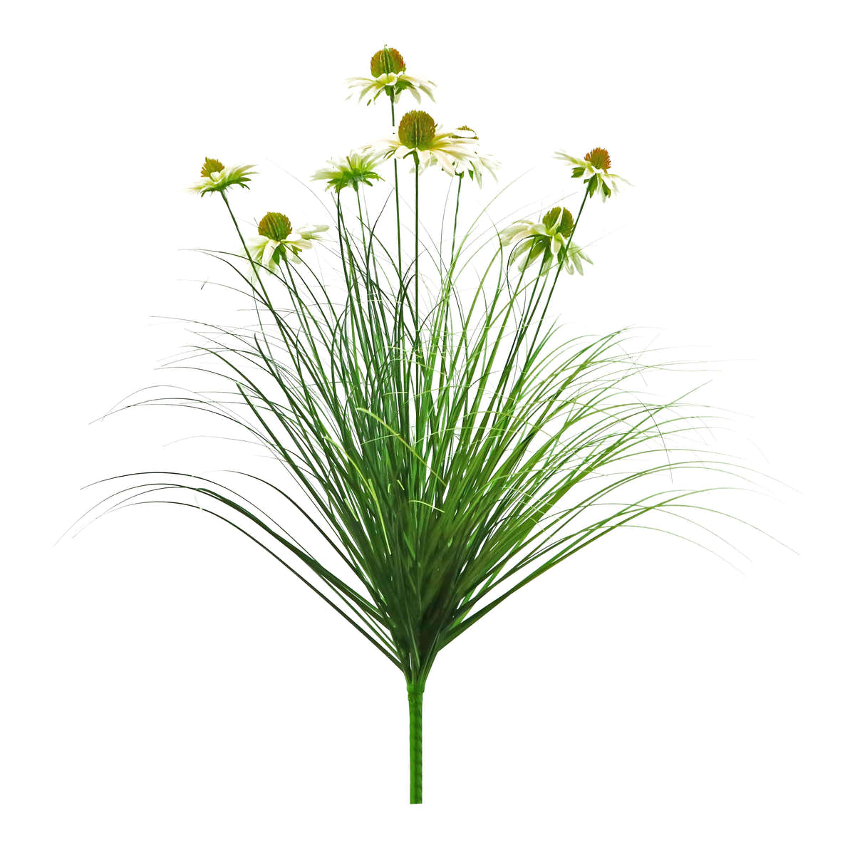 $1000+ Purchase Gift | Artificial 8-Head Chrysanthemum Spray 30"H