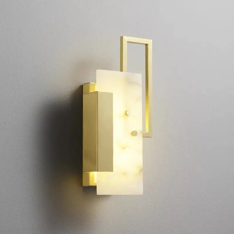 Alabaster Bedroom Wall Sconces Light