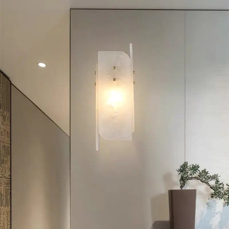 Alabaster Bedroom Wall Sconces Lighting