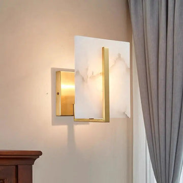 Alabaster Living Room Walls Sconce Lighting