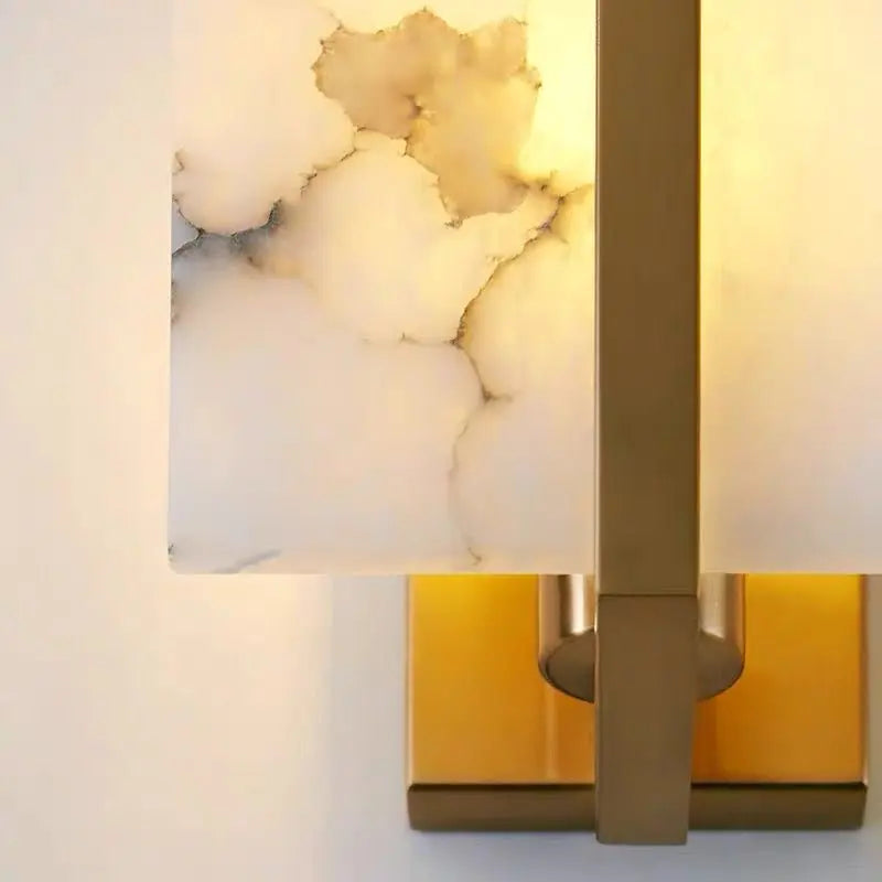 Alabaster Living Room Walls Sconce Lighting