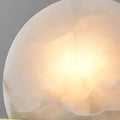 Alabaster Round Wall Lights