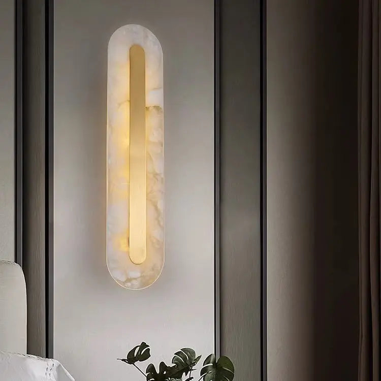 Alabaster Wall Lights Fixture