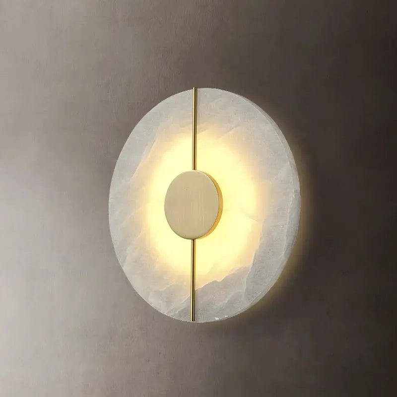 Alabaster Wall Sconce For Bedroom